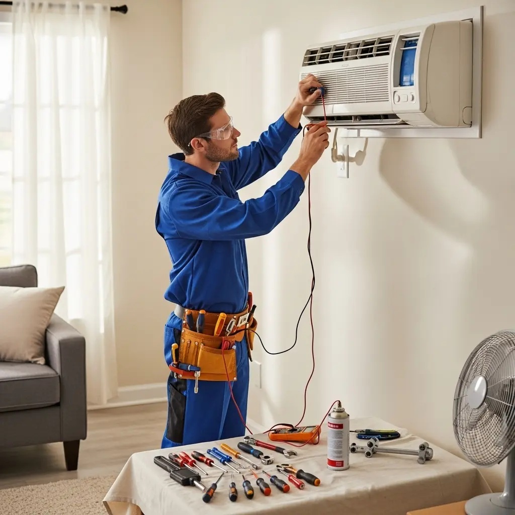 Karamürsel Amana Amana klima gaz dolumu ve bakım – Enerji verimliliği artırıldı. - Teknik servis örneği